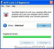 M PC Lock screenshot